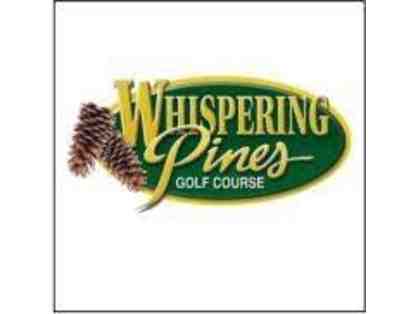 Whispering Pines Golf Course - One foursome with carts