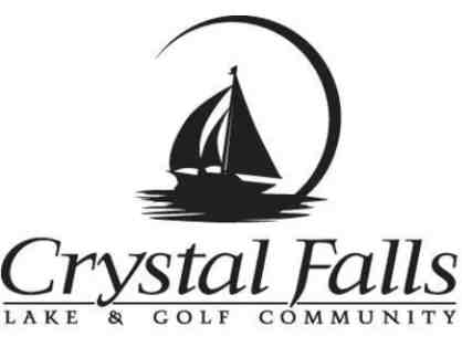 Crystal Falls Golf Club - One foursome with carts