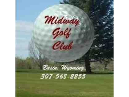 Midway Golf Club - One twosome with a cart