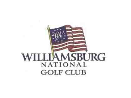 Williamsburg National - One foursome with carts