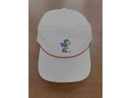 1 White Golf KU Hat