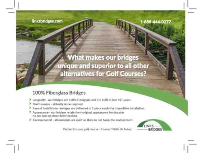 10KUSD Credit Towards a New Fiberglass Bridge.. Must be Ordered 3 Months in Advance - Photo 1