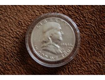 1954-D Ben Franklin Half Dollar