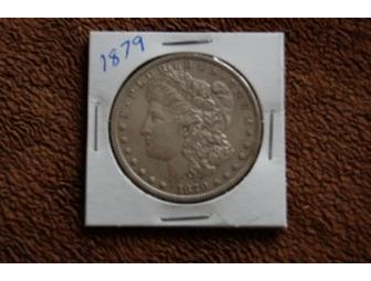 1879 Morgan Silver Dollar (EF-40+)