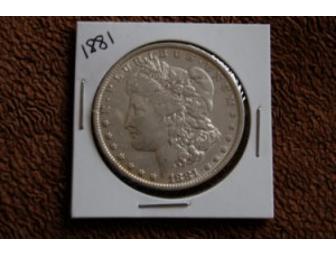 1881 Morgan Silver Dollar (VF-20)