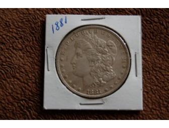 1881 Morgan Silver Dollar (VF-20)