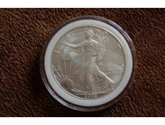 2002 American Eagle Silver Dollar (Uncirculated)