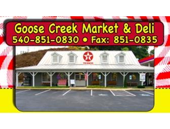 Goosecreek Market-$10 Lunch Gift Certificate