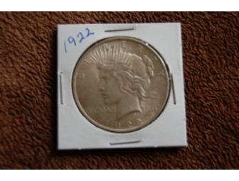 1922 Peace Silver Dollar (VF-20)