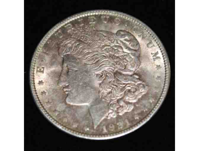 1921 Morgan Silver Dollar (AU)