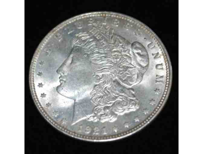 1921 Morgan Silver Dollar (AU+ to MS) Beautiful Lustre