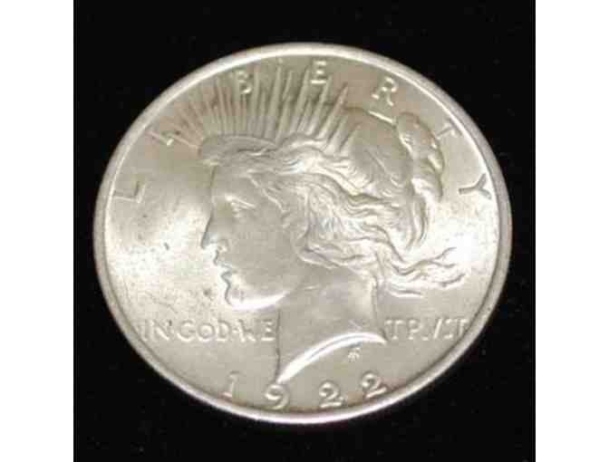 1922 Peace Silver Dollar (VG)