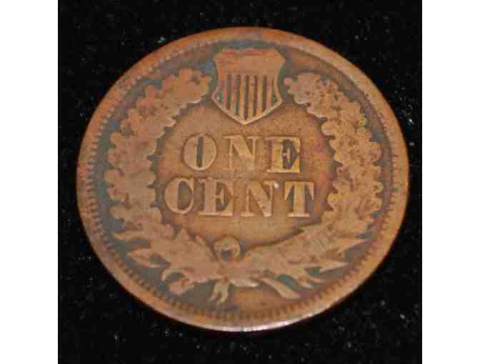 1864 Indian Head One Cent - Variety 3 Bronze (Good)
