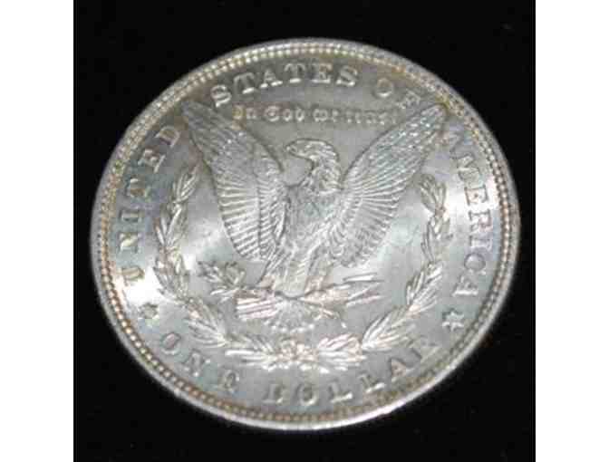 1885 Morgan Silver Dollar (AU) Beautiful Finish - Close to MS 60
