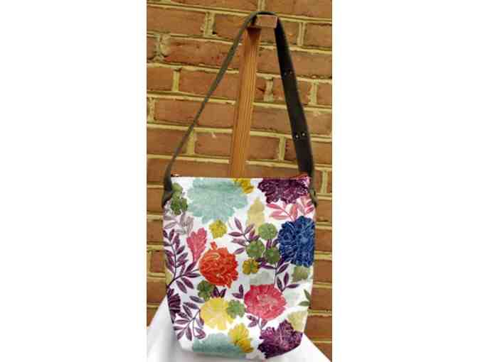 Handmade Floral Multi-Color Canvas Bag