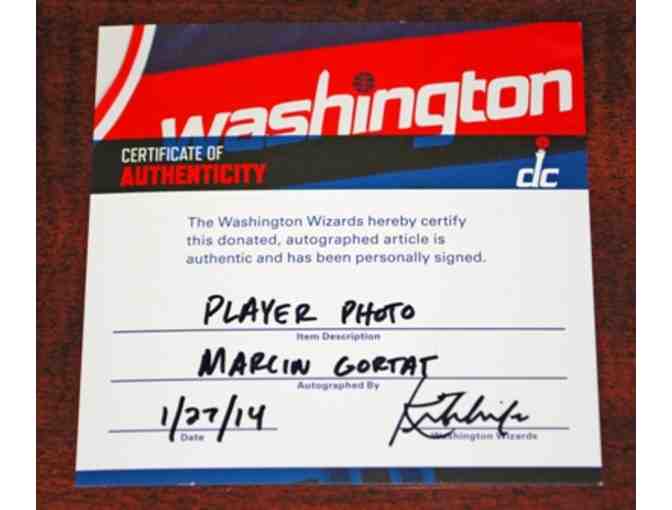 Washington Wizards Marcin Gortat Autographed Photograph