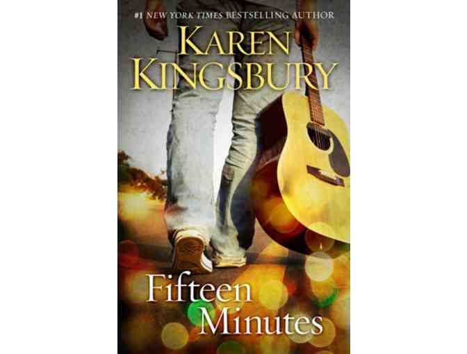 Autographed Hardback Copy of 'Fifteen Minutes' by Karen Kingsbury