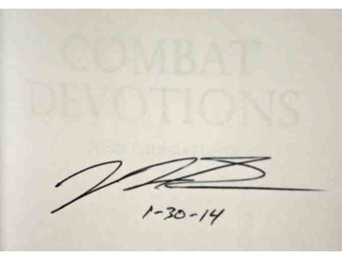 Autographed Copy of 'Combat Devotions' by John Dale Gardner