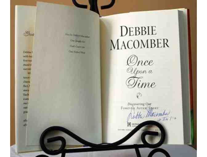 Autographed Hardback copy of 'Once Upon a Time' by Debbie Macomber