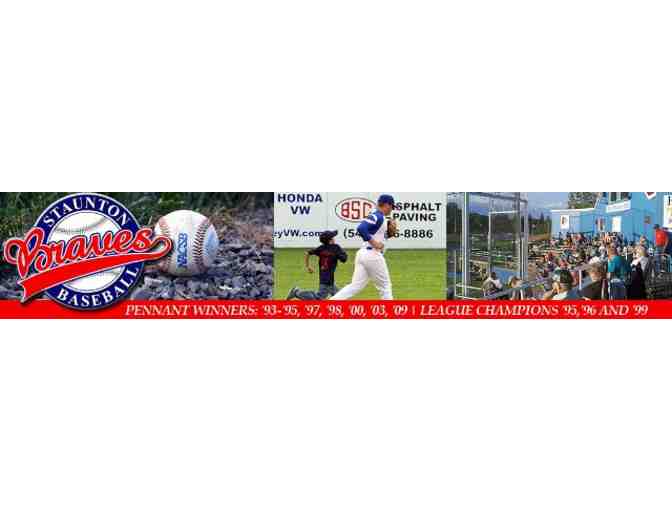 2014 Staunton Braves Baseball Camp Package
