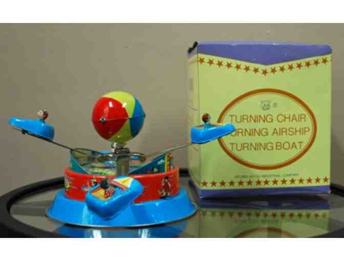 Merry-Go-Round Series Tin Toy - Turning Chair