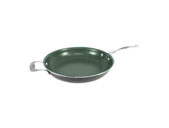Set of Ceramic Green Non-Stick Frying Pans (Pick Up Only)
