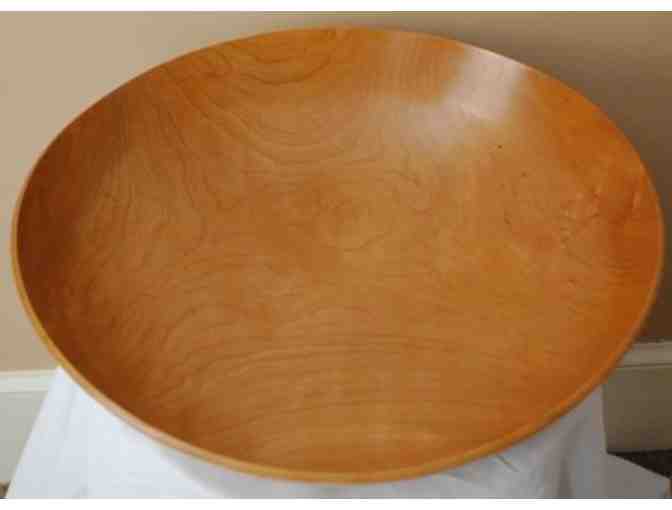 Turned Wood Bowl (Cherry) by North Mountain Woodworks (Pick Up Only)