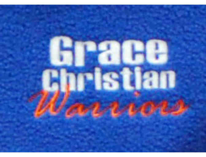 GCS Warriors Zip-Up Fleece Jacket - Size Large