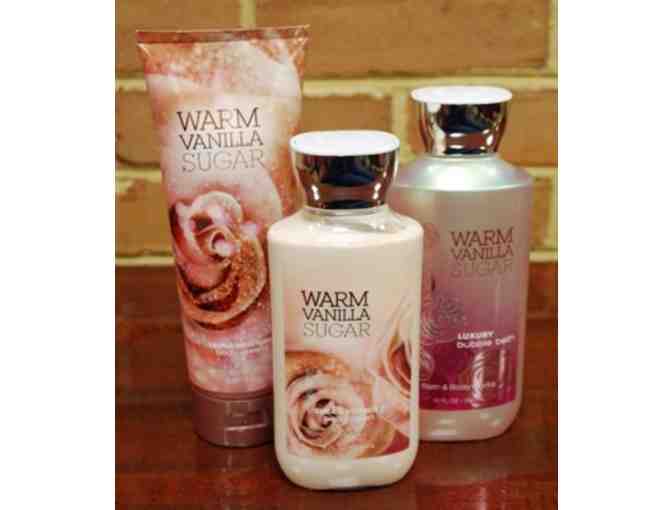 Bath & Body Works Gift Basket - 'Warm Vanilla Sugar'