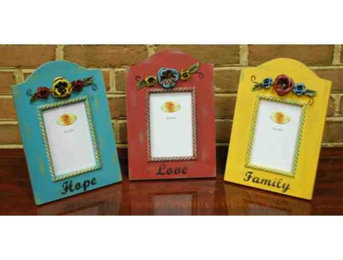 Set of 3 Rustic Picture Frames