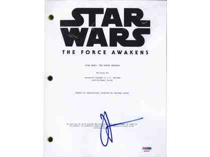 JJ Abrams Autographed Star Wars Script PSA