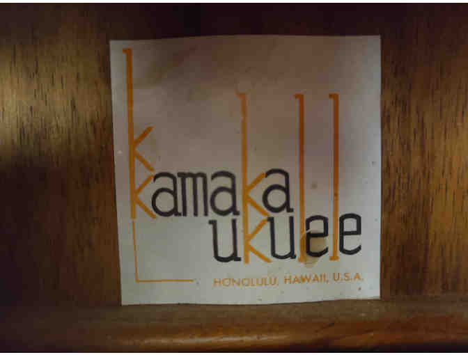 Rare Kamaka 6 String Ukulele with Tiki Head - Photo 9