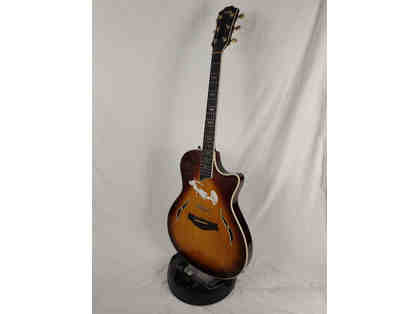 Jason Mraz's autographed "Surfer" Taylor T5 Guitar - Played on the Mr.. A-Z Tour by Jason!