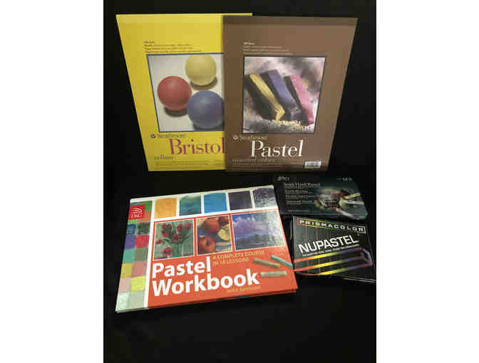 Pastel Art Kit - Book, Supplies, Paper