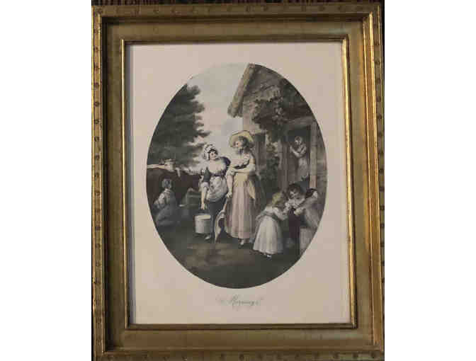 Vintage English Engravings by artist W Hamilton