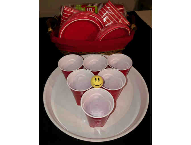 1/4 Barrel of Beer & Beer Pong Supplies for Your Next Football (or any) Party!