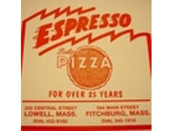 Lowell Spinners Tickets and Espresso's Pizza