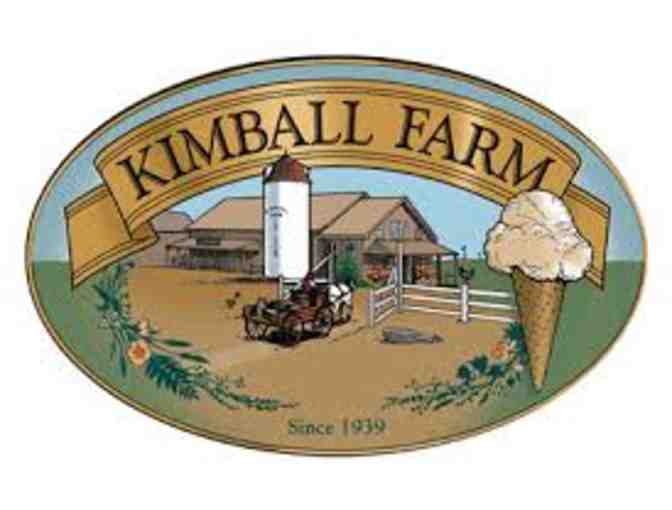 $10 gift certificates to Kimball Farm