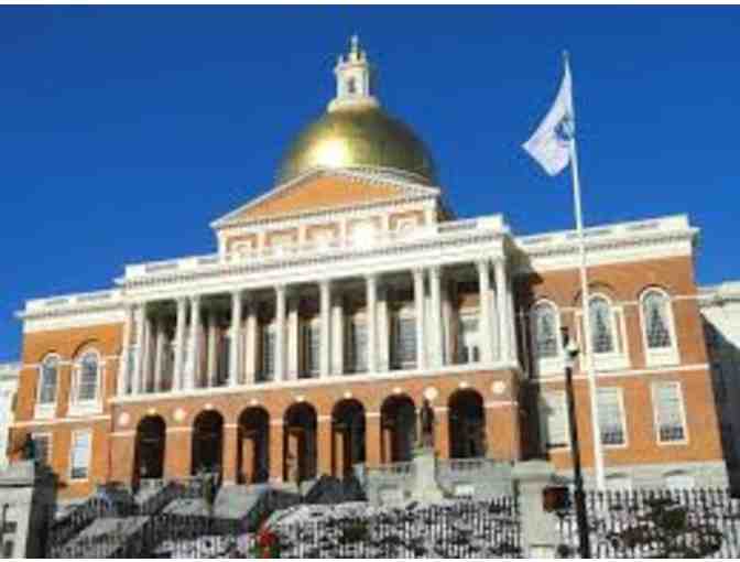 Tour of the Massachusetts State House and $50 to the Omni Parker House