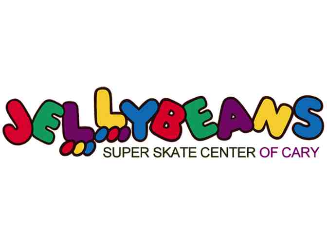 4 passes for one admission to JellyBeans Super Skate Center in Cary - Photo 1