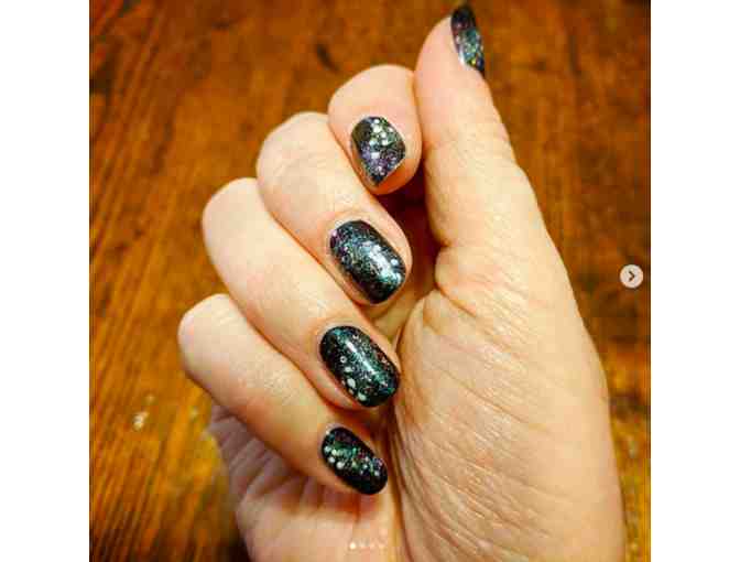 Prom Nail Art by Mrs. Foxworth-O'Brien