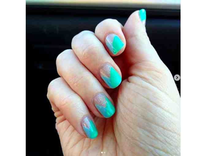 Prom Nail Art by Mrs. Foxworth-O'Brien