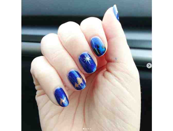 Prom Nail Art by Mrs. Foxworth-O'Brien