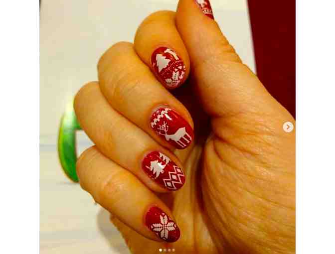 Prom Nail Art by Mrs. Foxworth-O'Brien