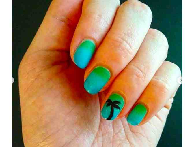 Prom Nail Art by Mrs. Foxworth-O'Brien