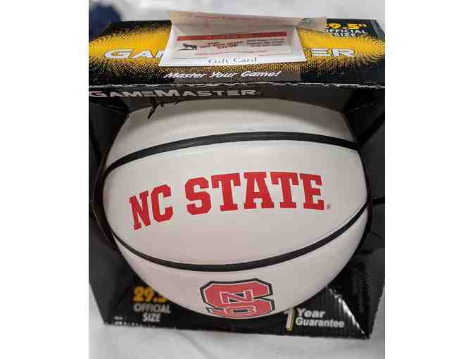 NC State: Derrick Whittenburg Autographed Basketball + $25 Gift Certificate