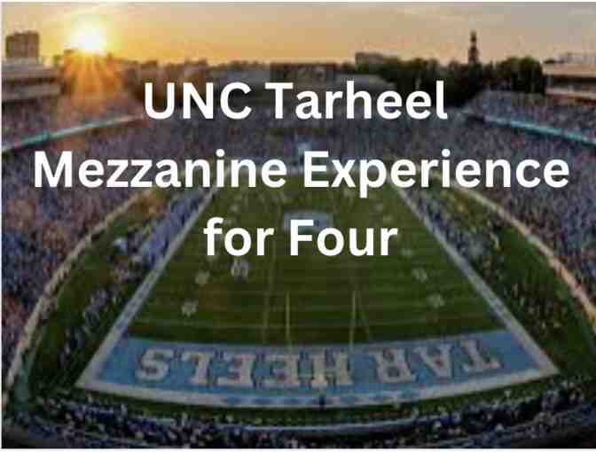 UNC Tarheel Mezzanine Experience for Four