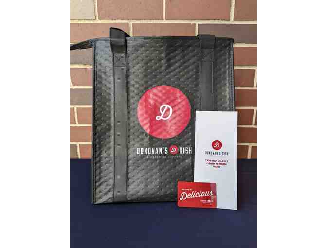 Donovan's Dish: Insulated Tote + $50 Gift Certificate