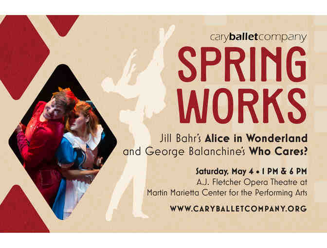 Cary Ballet Package: Spring Performance Tickets + Andia's Ice Cream