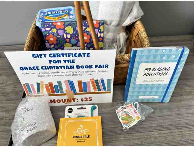 Curl Up and Read Gift Basket from GRACE Librarians